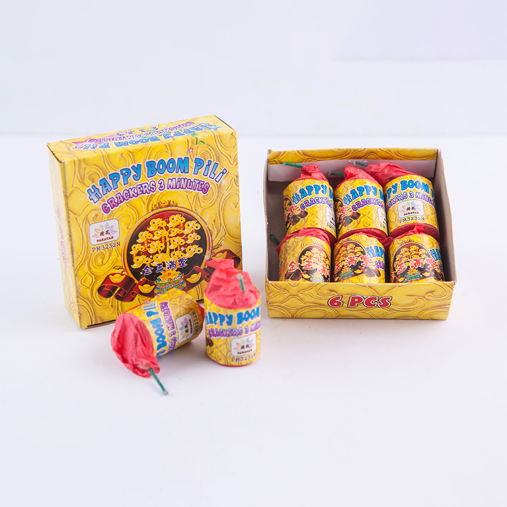 Happy Boom Pili Cracker 3 Minutes